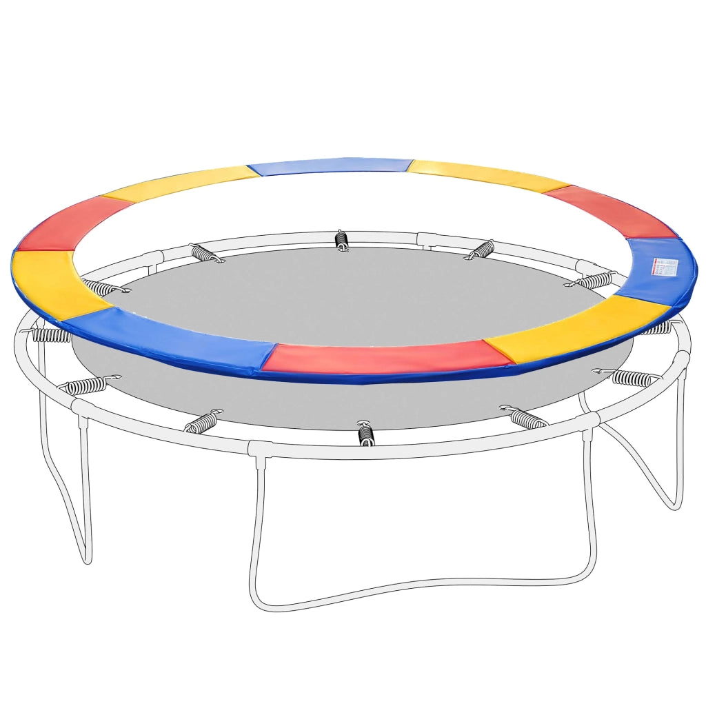 Cuscino di protezione per trampolino ¨C Minimal ¨C ? 244 cm, multicolore, resistente ai raggi UV