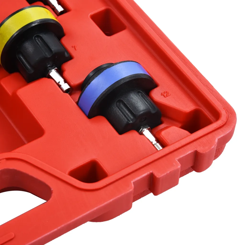 Tester di Pressione Sistemi di Raffreddamento e Radiatori 14 pz 210560
