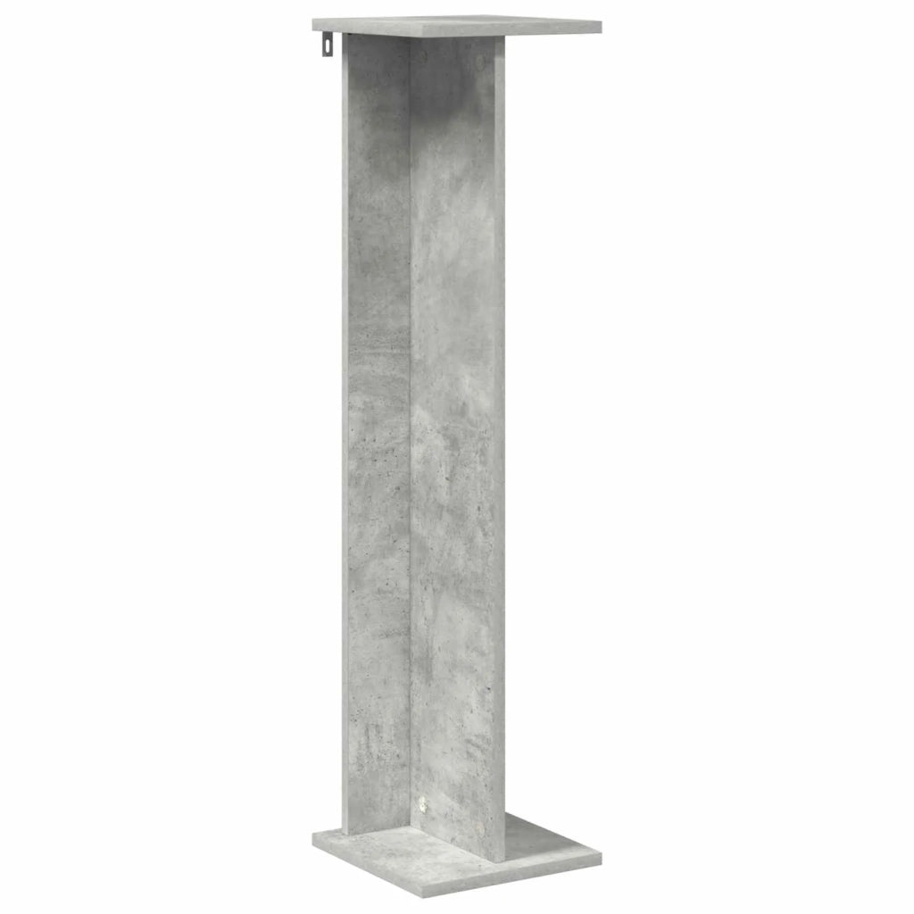Supporto per piante 2 pz Grigio Cemento 25 x 25,5 x 100,5 cm 899633