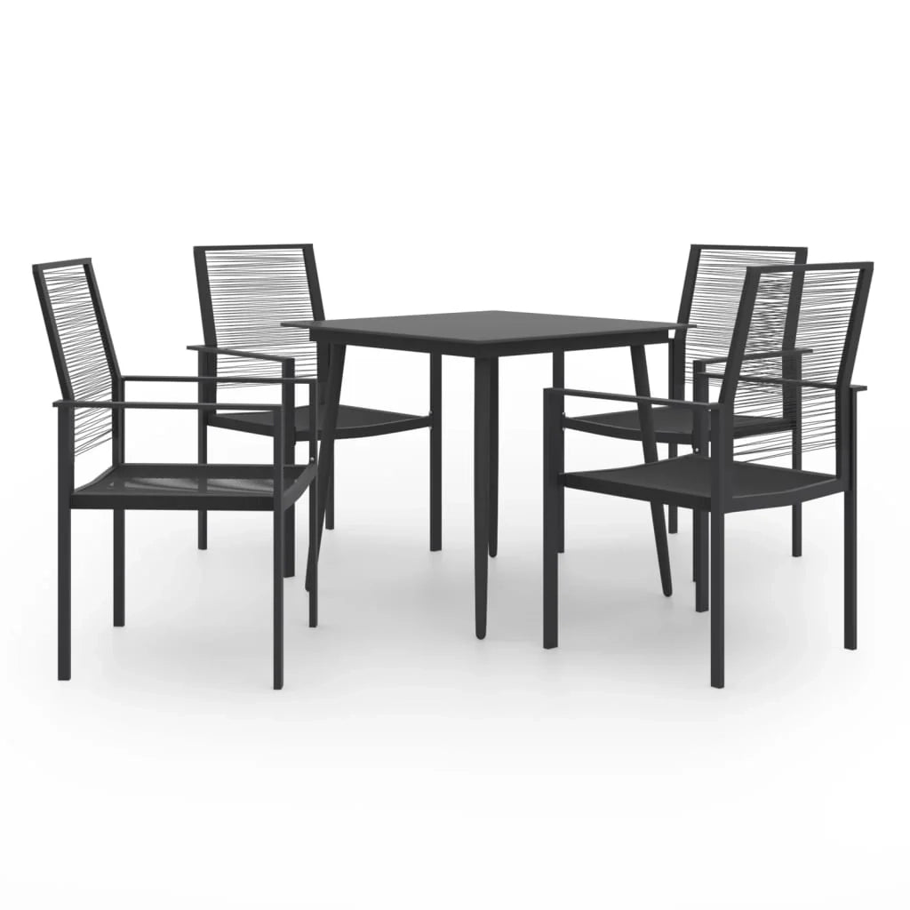 Set da pranzo da giardino per esterni da 5 pezzi 02_0013695