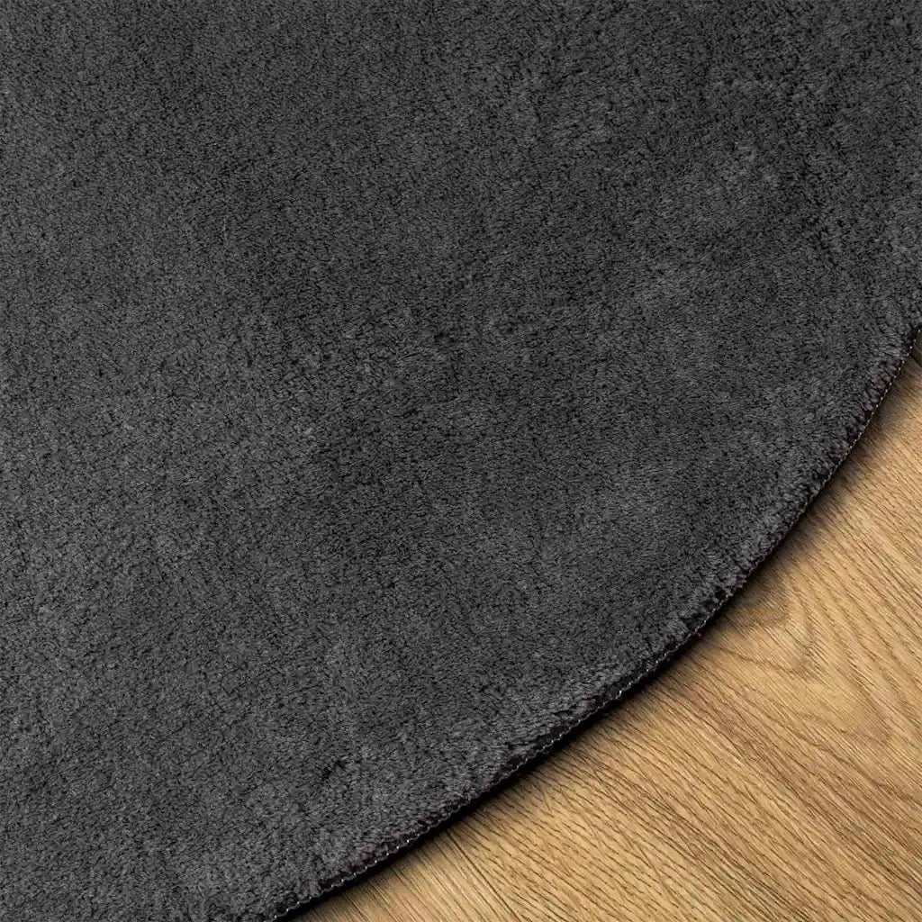 Tappeti per area HUARTE Antracite 160 x 230 cm Poliestere 4103709