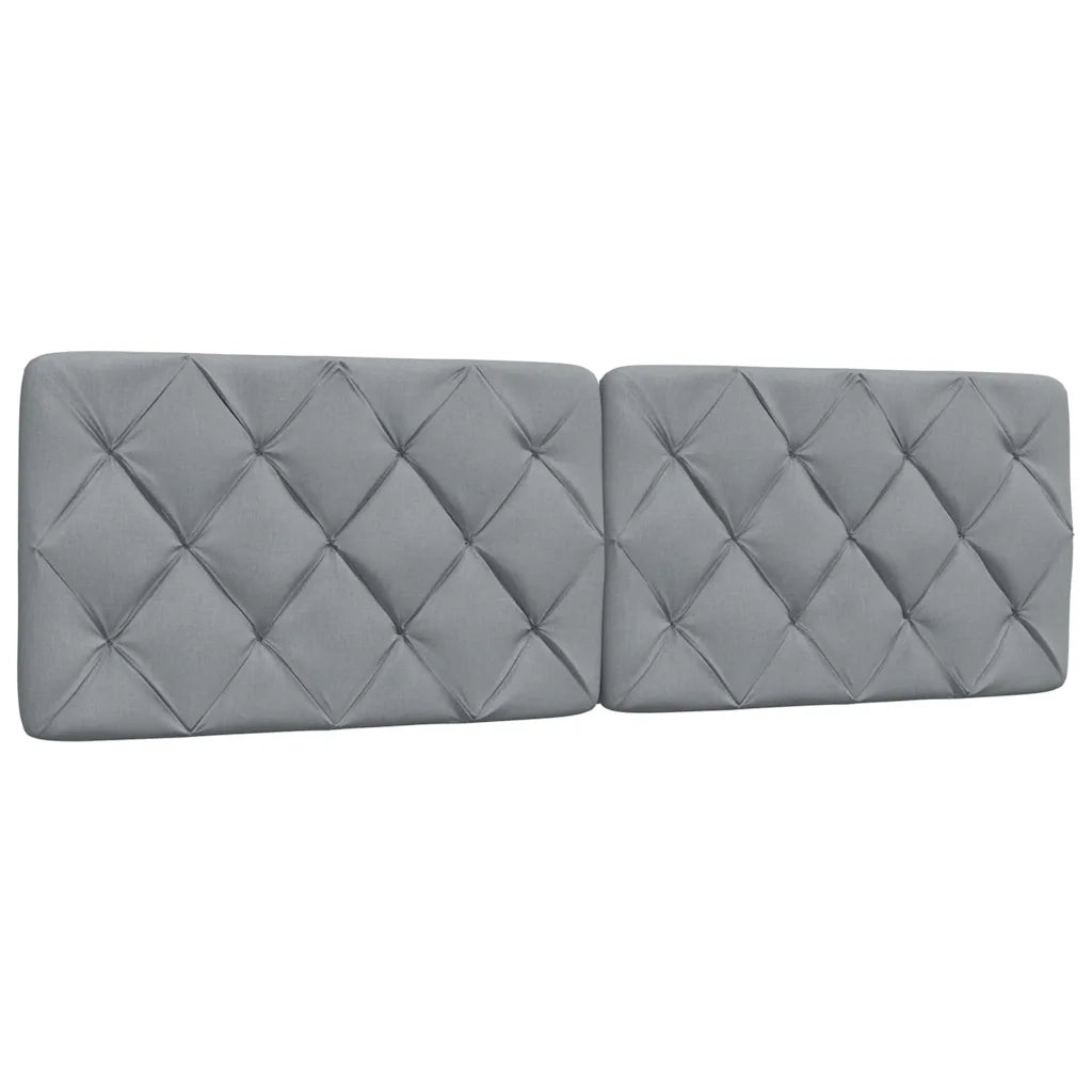 Letto matrimoniale | Letto per adulti | Giroletto senza Materasso Grigio Chiaro 160x200 cm Tessuto