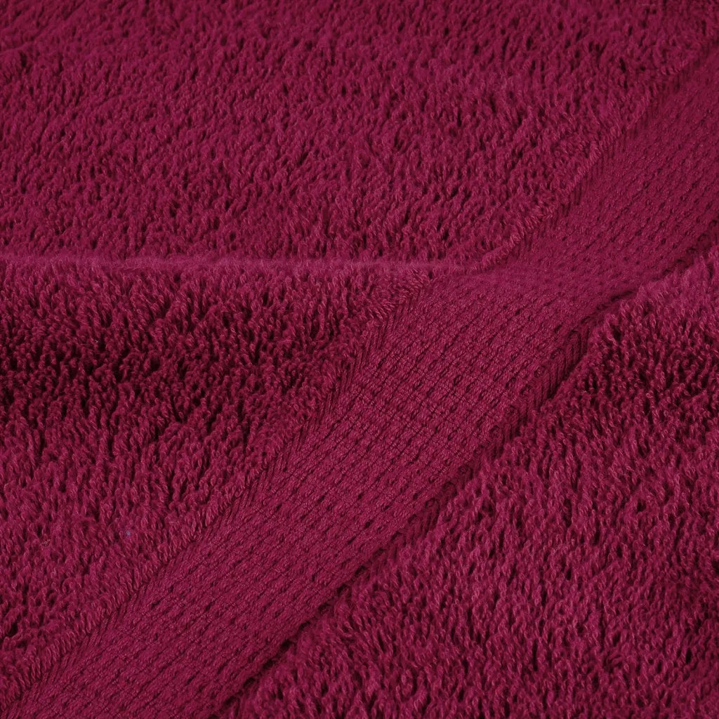Set ASciugamani SOLUND 8 pz Bordeaux 600 gsm 137539