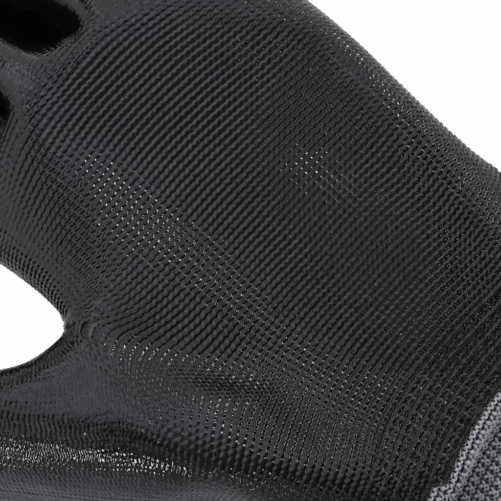 Guanti da Lavoro 24 pz Grigio e Nero 11 / XXL Poliestere CFW8847724