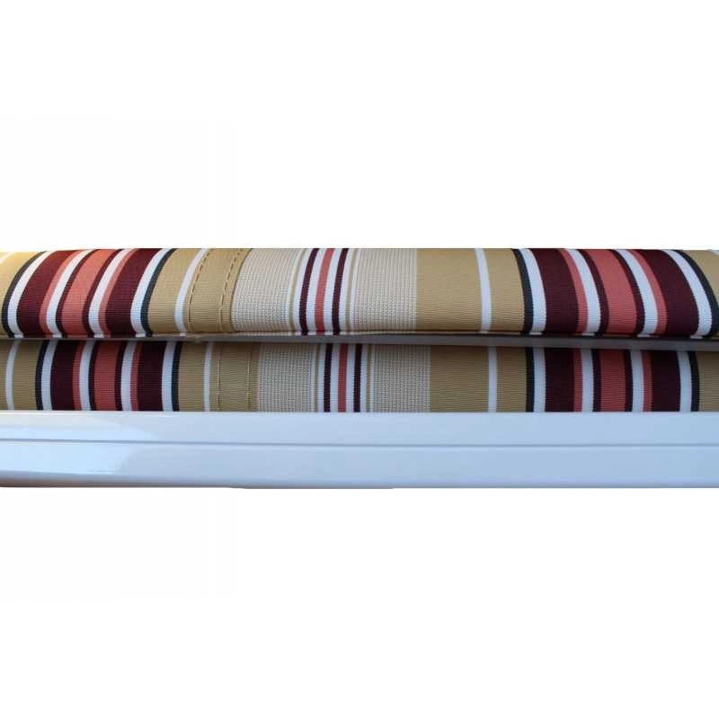 Tenda da Sole Avvolgibile Blinky 395X250 Bianco/Rosso