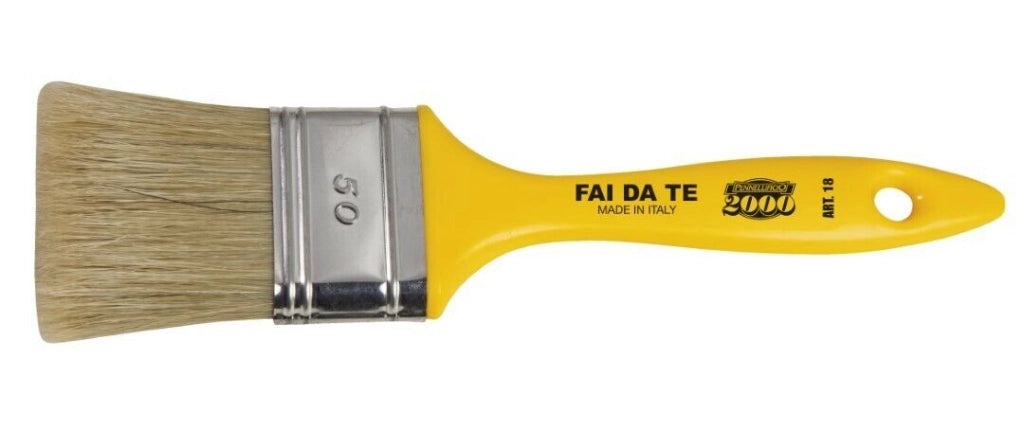 Pennellessa Manico Plast.Pieno Ghiera Bs 40 Set 5 Pezzi - Pennellificio 2000