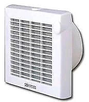 Vortice 11301 M 120-5 Aspiratore Elicoidale da Parete 175 m³-h 20 W 39,5 dB IPX4 colore Bianco