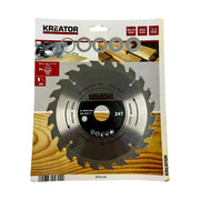 Kreator-Lama per sega circolare per legno 210mmx30mmx2.2mm 24 denti