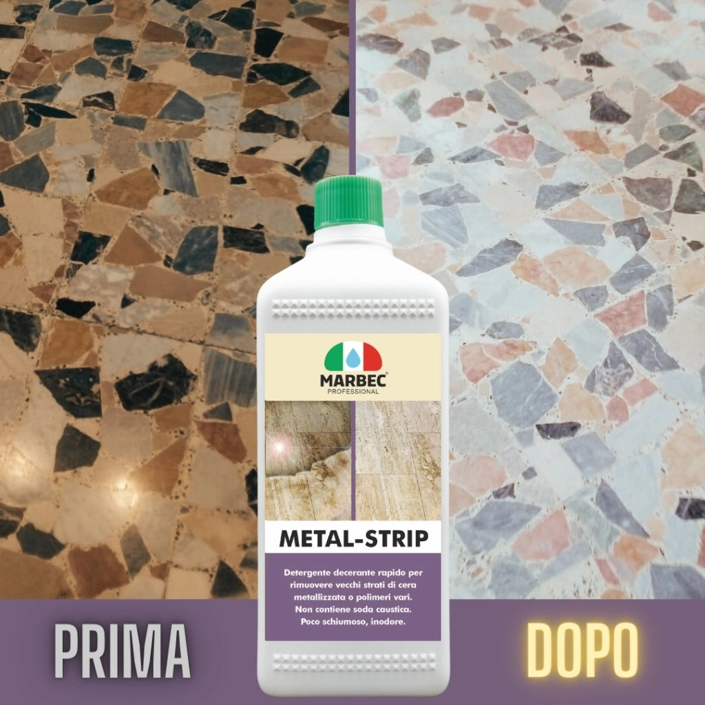 Detergente sgrassante professionale METAL-STRIP   5LTx4Pz