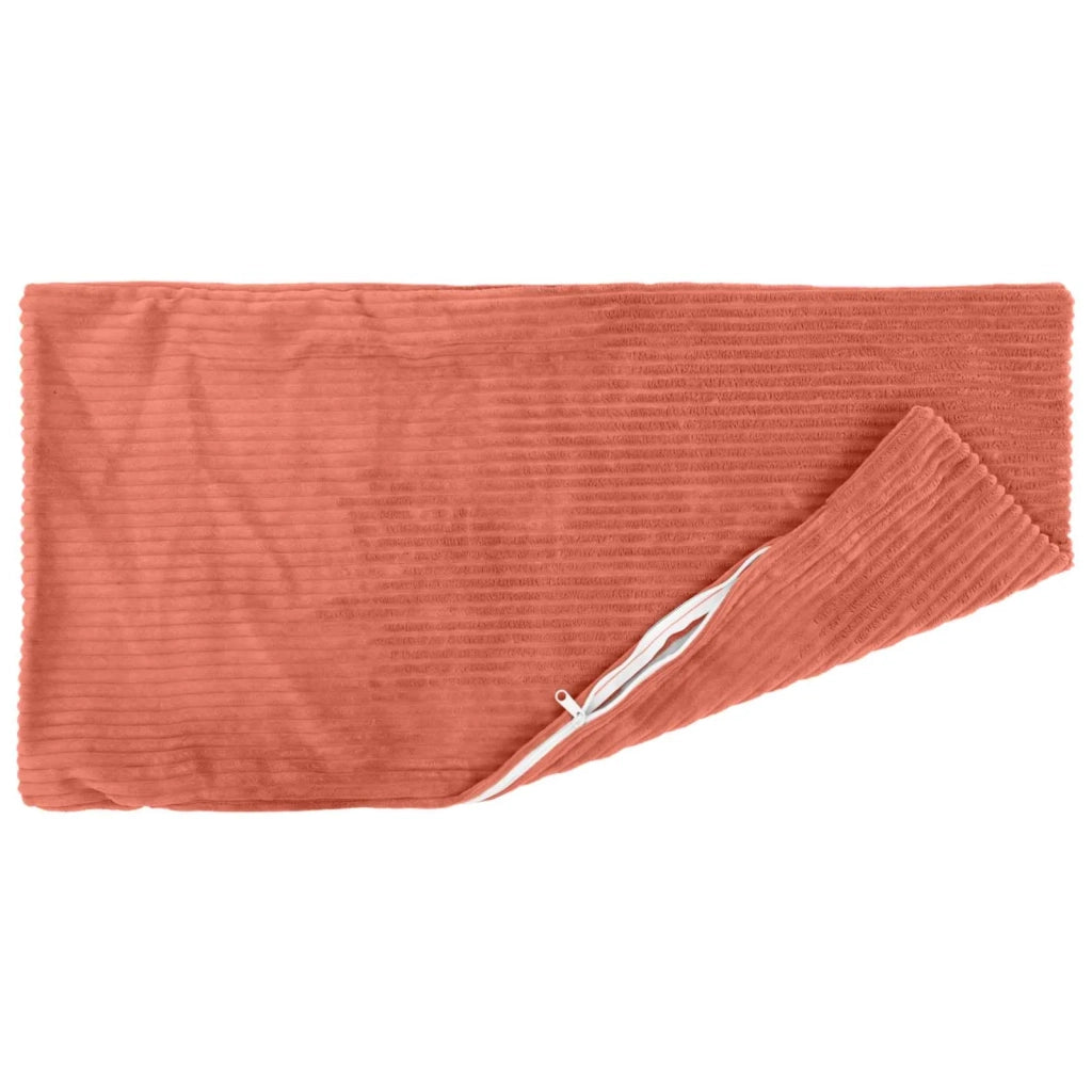Federa 2 pcs HEERLEN Rosso Arancio 50 x 75 cm corduroy 911645