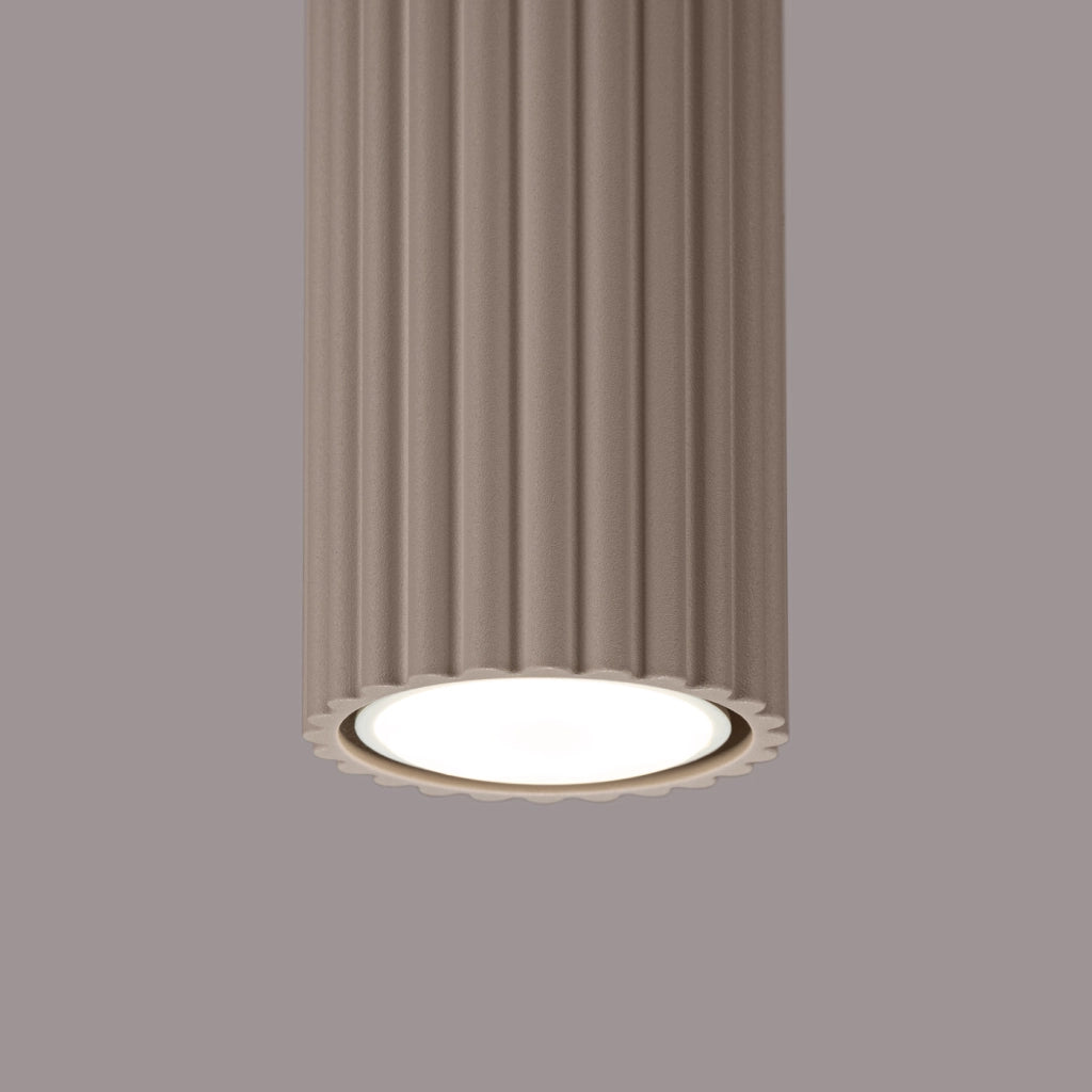 Lampada da soffitto KARBON 20 taupe