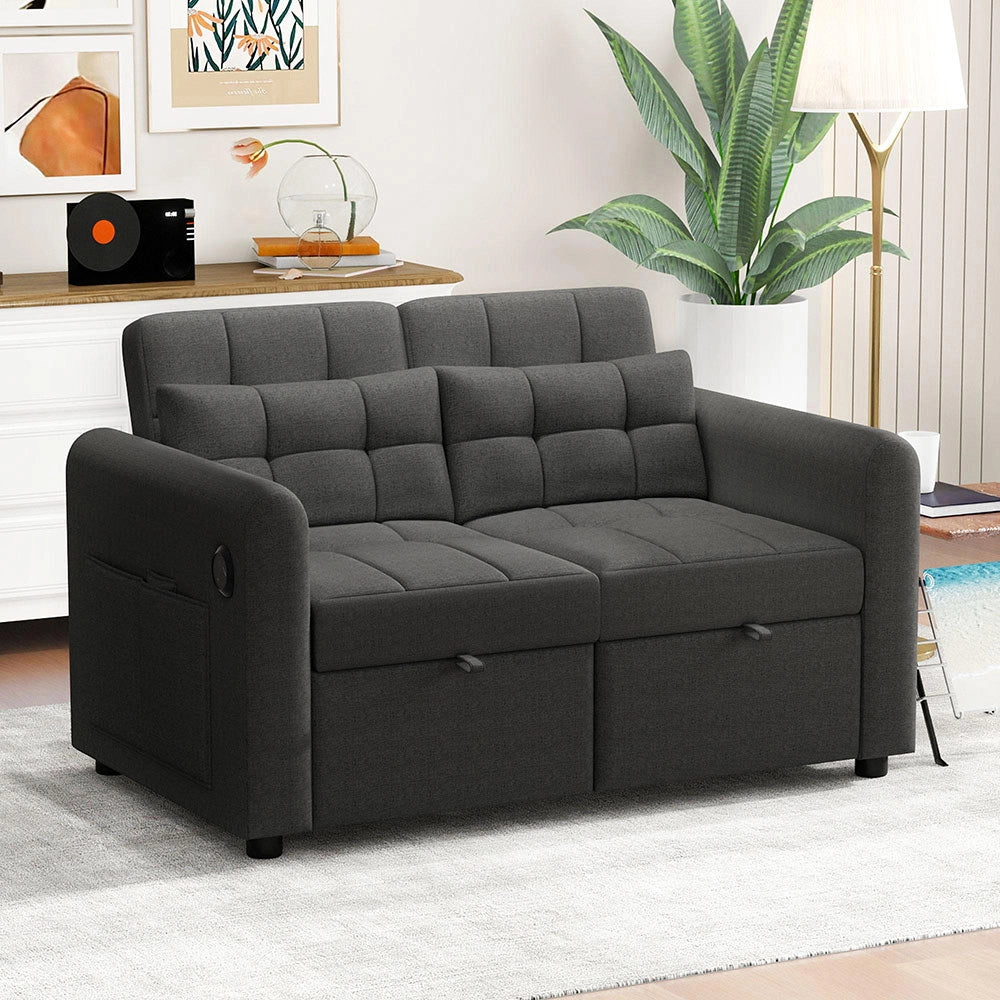 Divano loveseat 3 in 1 - Xylo - Regolabile USB cuscini