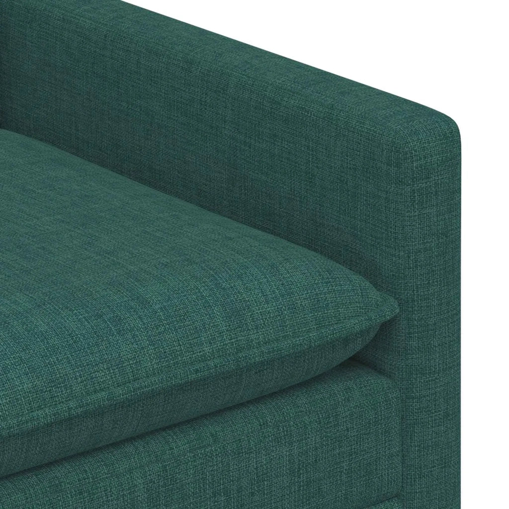 Divano Verde Scuro Tessuto 42028751