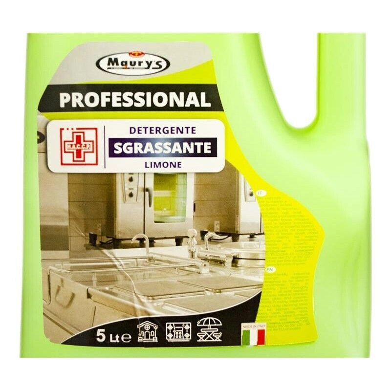 MAURY'S PROFESSIONAL 5LT DETERGENTE SGRASSANTE LIMONE