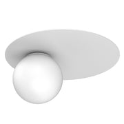 Lampada da soffitto Flat 1xE27 bianca Luminex