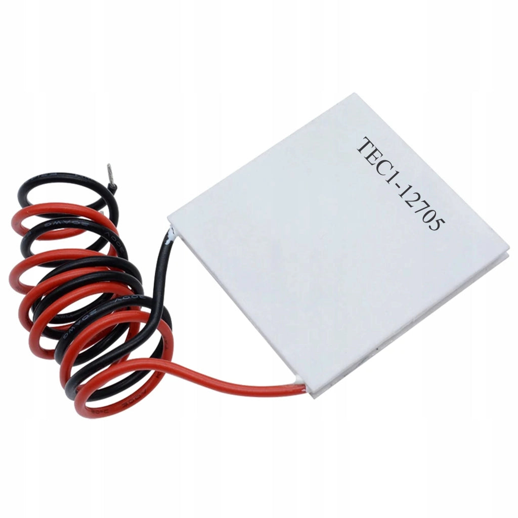 Ogniwo Peltiera TEC1-12705 – Raffreddamento e Riscaldamento | 40x40mm, 77W, 12V | Per Frigoriferi Portatili, Elettronica