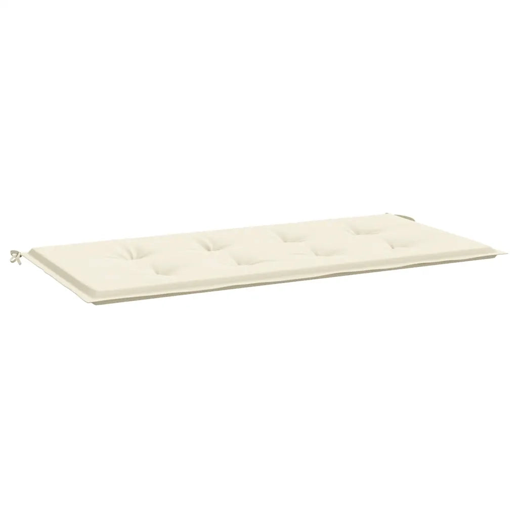Cuscino per Panca | Cuscini per sedie Crema 100x50x4 cm in Tessuto Oxford