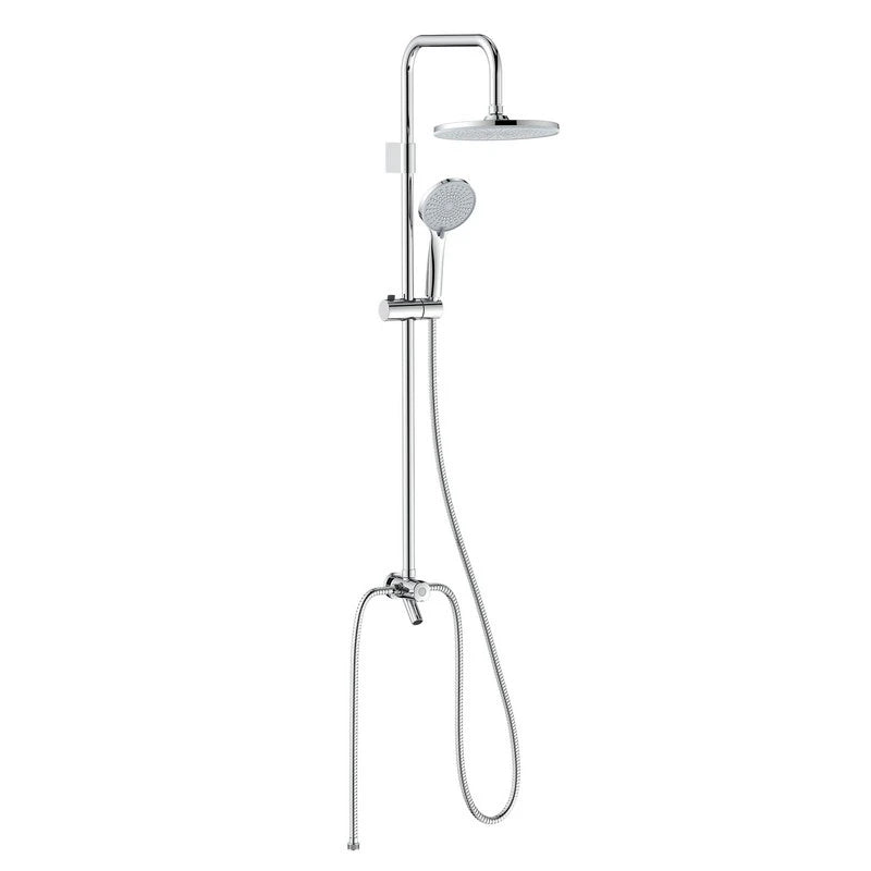 Colonna doccia 3 getti con deviatore 3 vie e rompigetto - serie Fresia