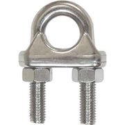 MORSETTO PER FUNI INOX 8 mm