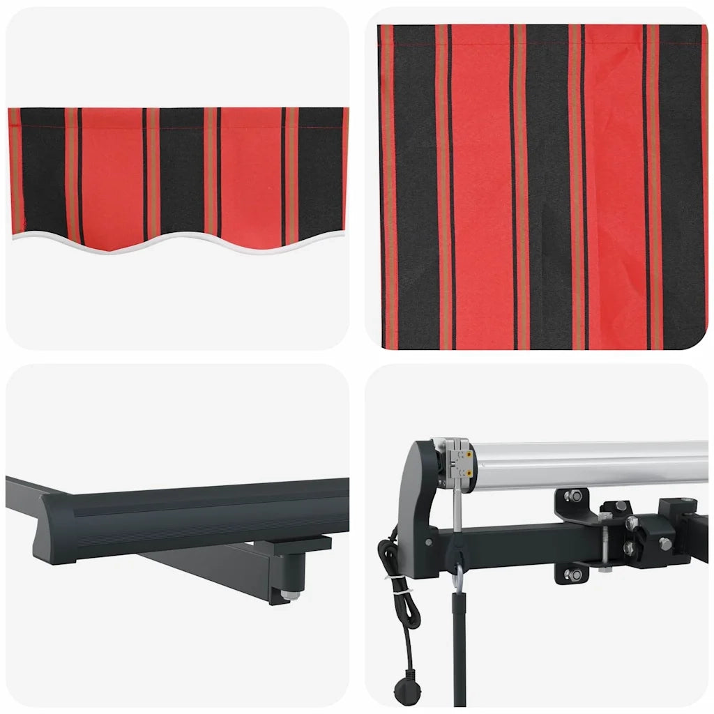 Tenda Retrattile arancione e marrone 400 × 350 cm 3330741