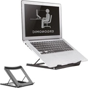 Supporto portatile per laptop - pieghevole e regolabile in altezza