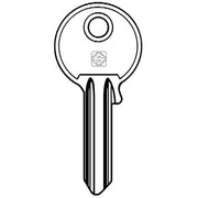CHIAVE PIATTA MG MONTI MN5 SILCA - OTTONE NICHELATO- 10 pezzi