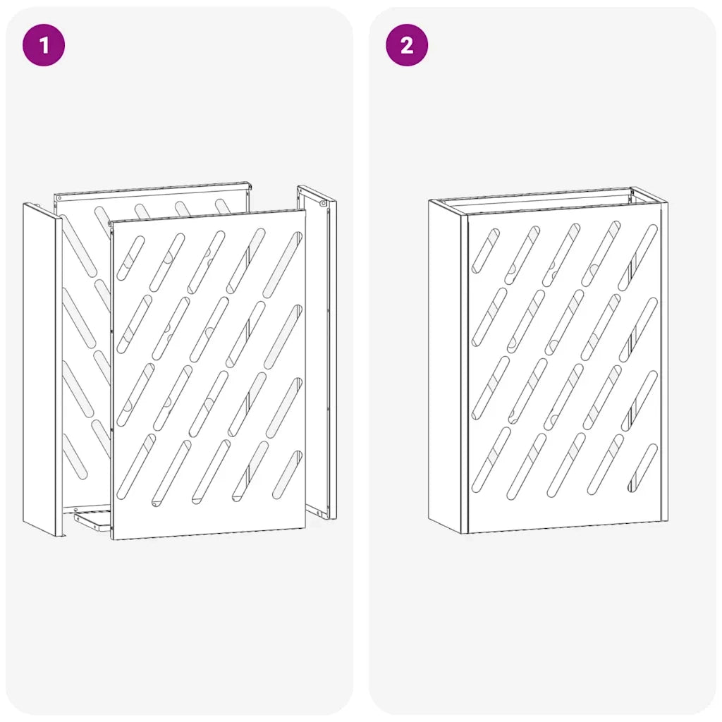 Supporto per Ombrellone Bianco 28 x 12 x 41 cm Acciaio CFW2410867