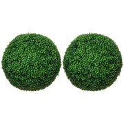 Piante Finte Sfera di Bosso ¨C Minimal ¨C Verde ?50cm Set 2 Pezzi