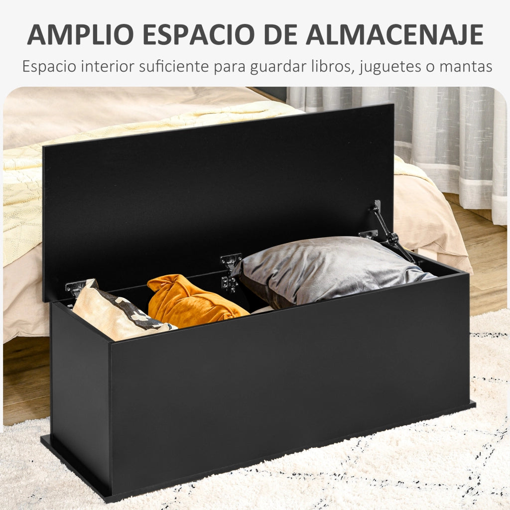 Cassa per Contenitori 100x40x40 cm ¨C zephmum ¨C Nero