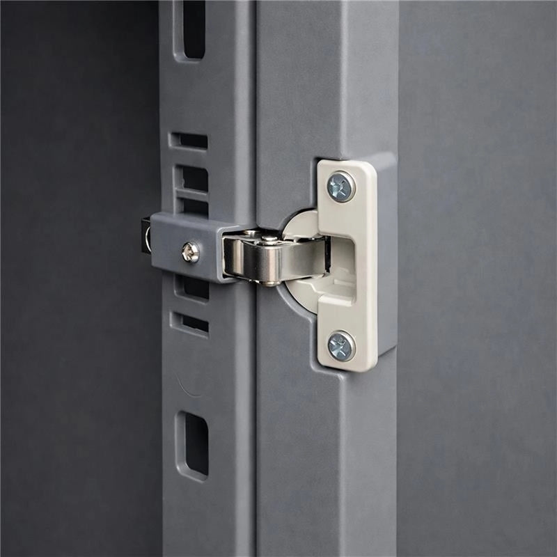 ARMADIO PATTUMIERA BASSO IN PLASTICA 2 SCOMPARTI DIMENSIONI 68X37X H 84 CM 200 LT