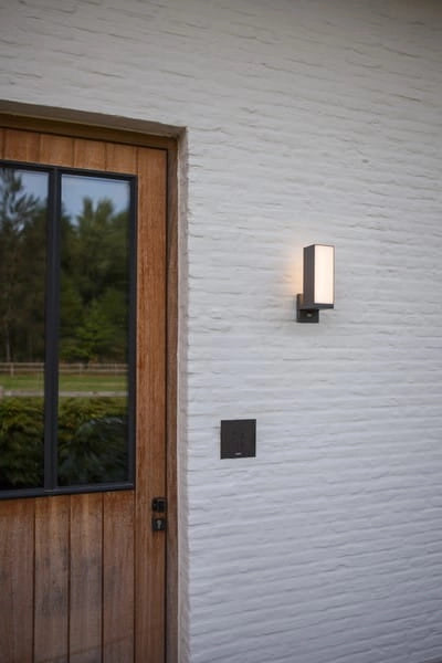 Applique esterna Cuba LED 13W sensore antracite Lutec