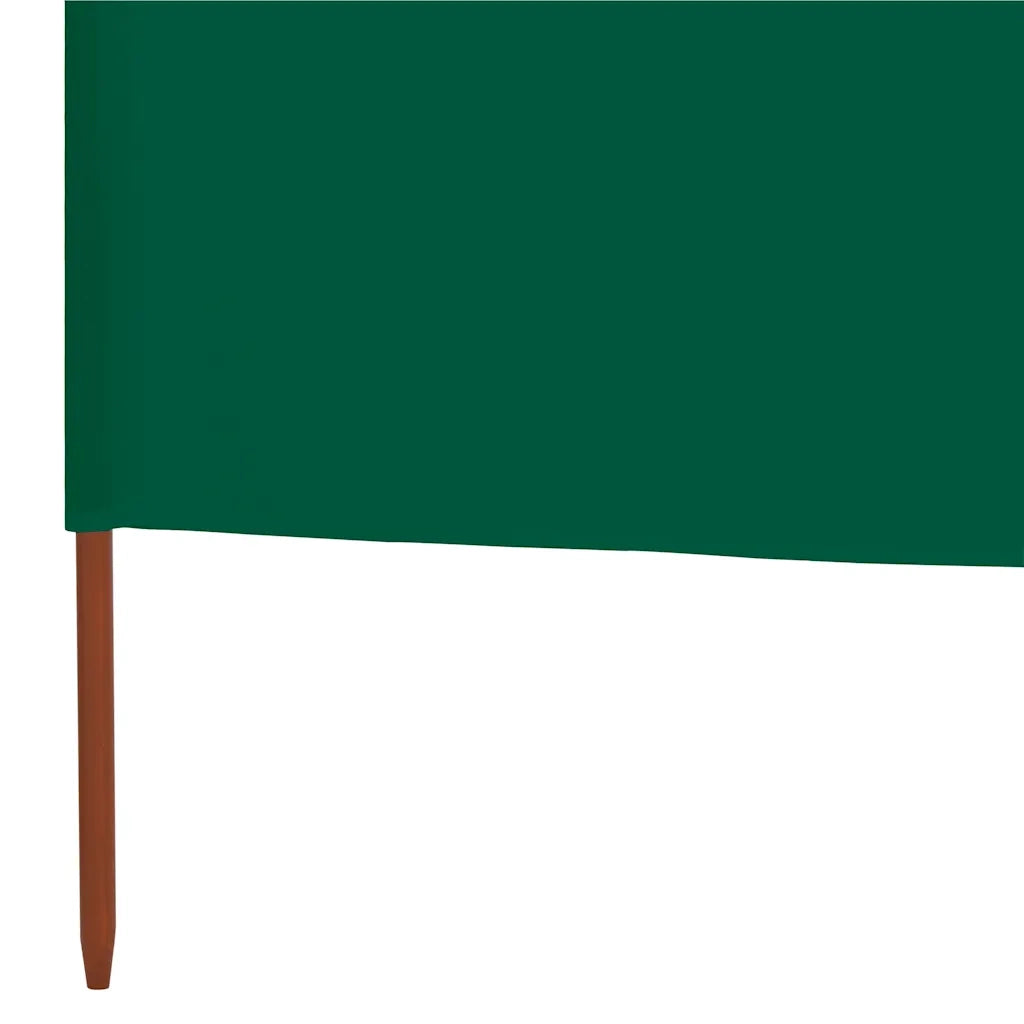 Paravento a 6 Pannelli in Tessuto 800x120 cm Verde 47175