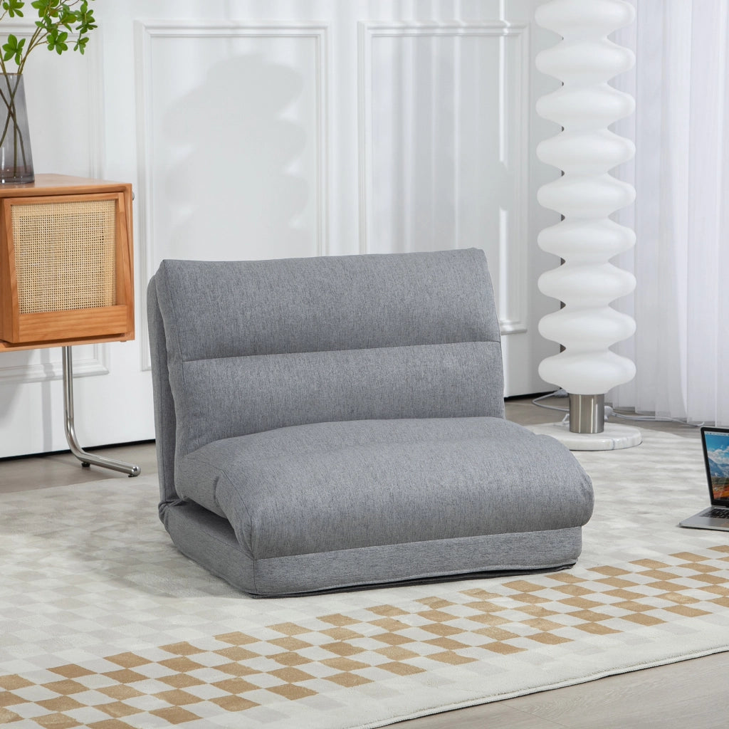 Poltrona letto reclinabile ¨C Minimal ¨C grigio 70x72x56 cm