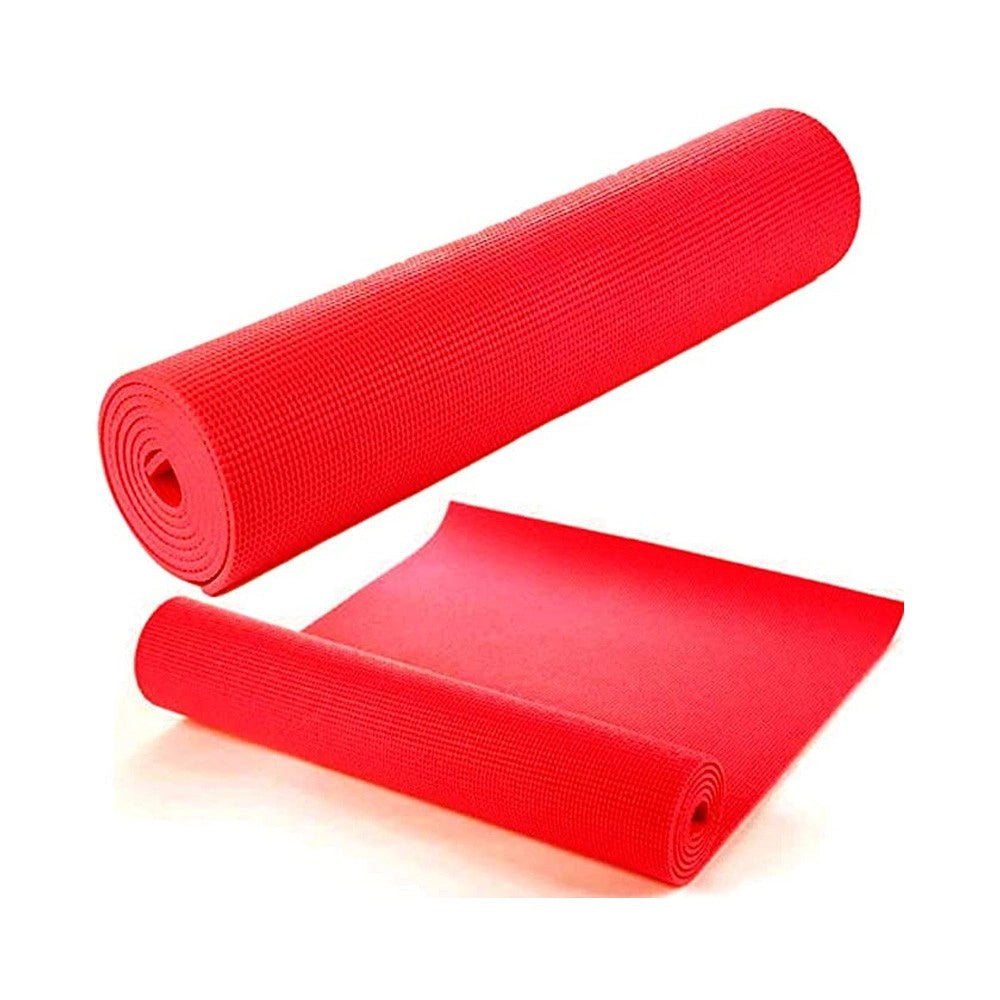 Trade Shop - Tappetino Yoga In Pvc 61x173x0.3 Cm Tappeto Aerobica Fitness Pilates Palestra -