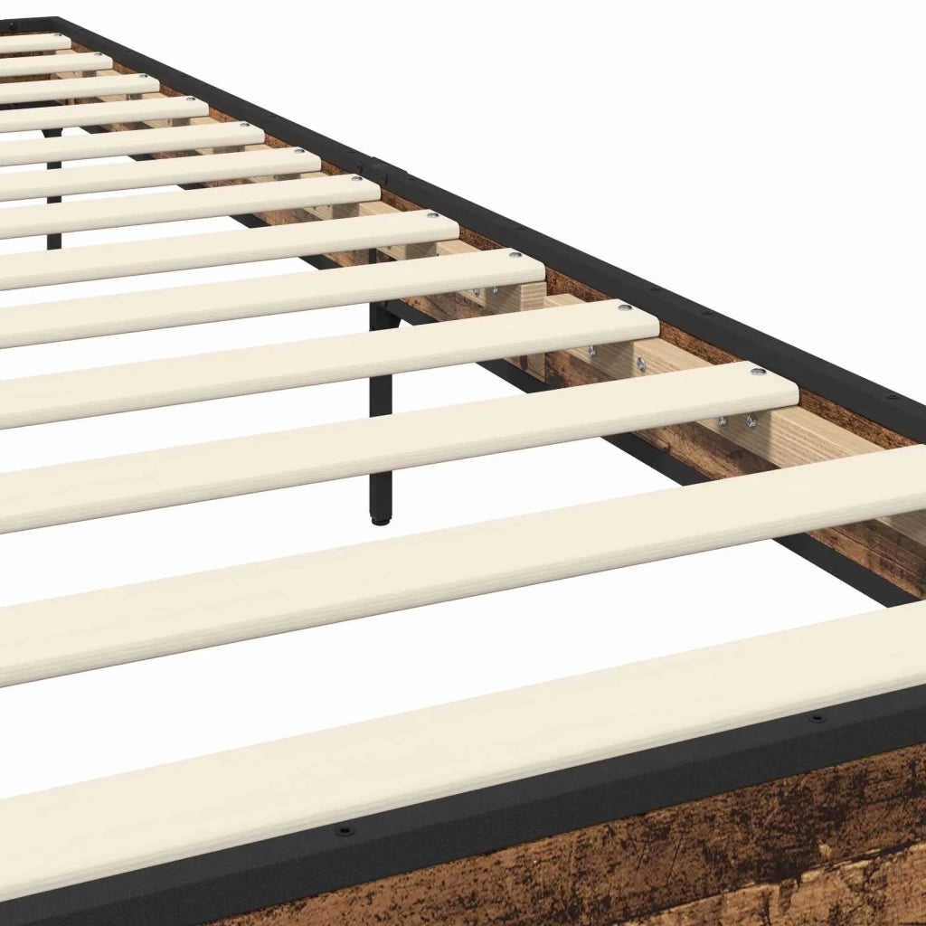 Struttura del letto-Giroletto Legno antico 80 x 200 cm 880264