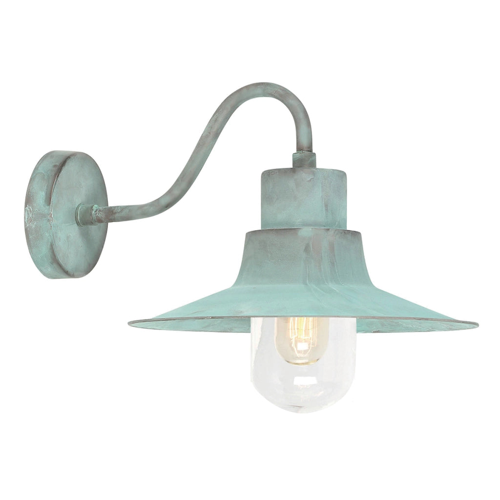 Applique esterna ottone grynszpan Sheldon E27 60W Elstead
