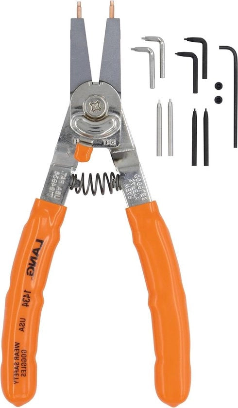 Piastra per clip circolare - Estensore con manico lungo extra