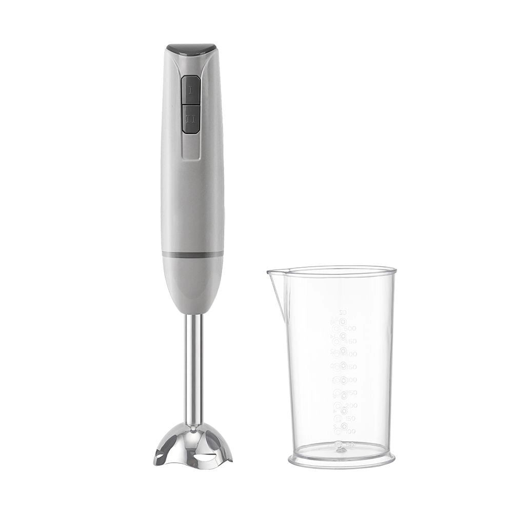 Frullatore ad Immersione Sbattitore Iridea Grigio Perla 800 Watt