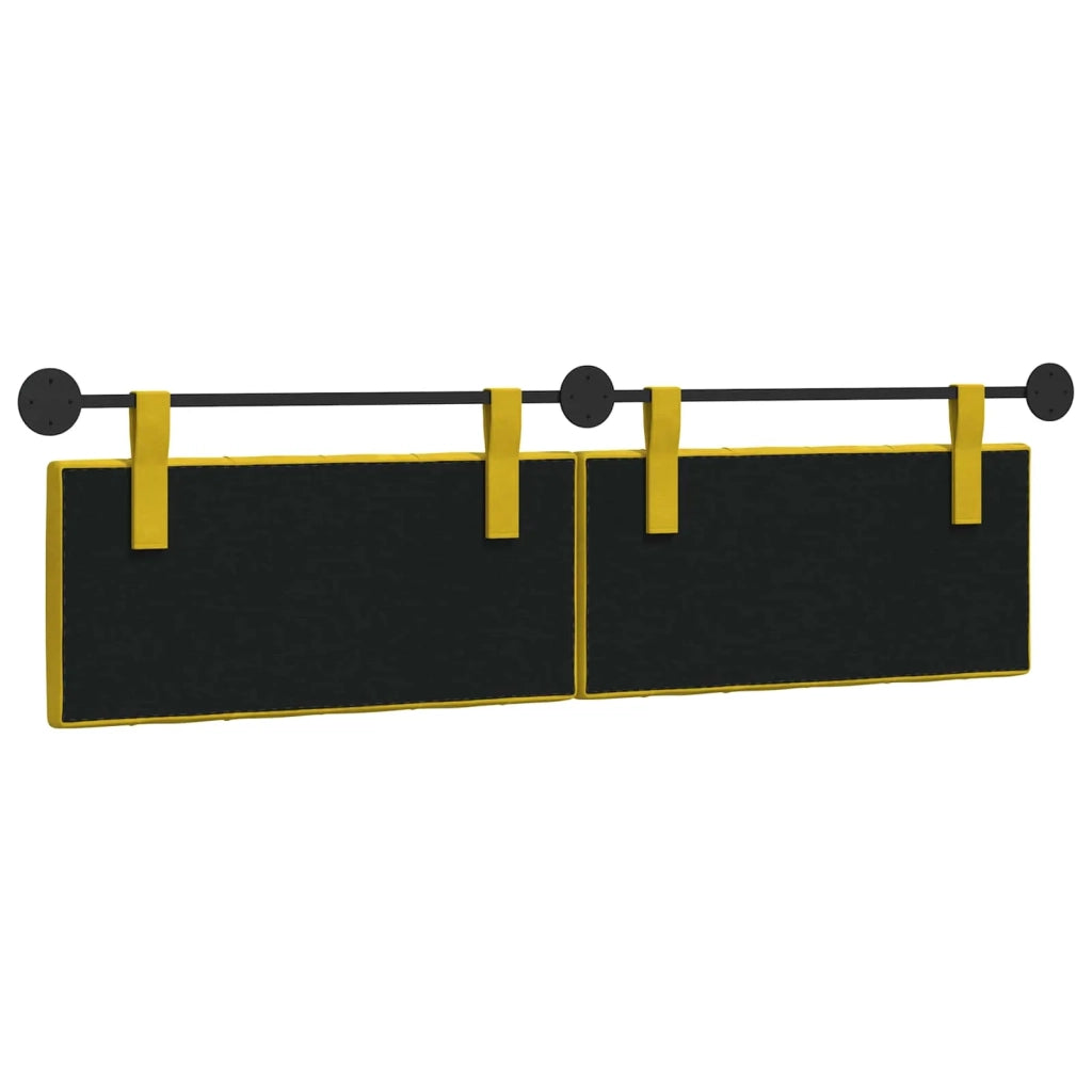 Testiera sospesa Con luce LED Giallo Velluto 42032171