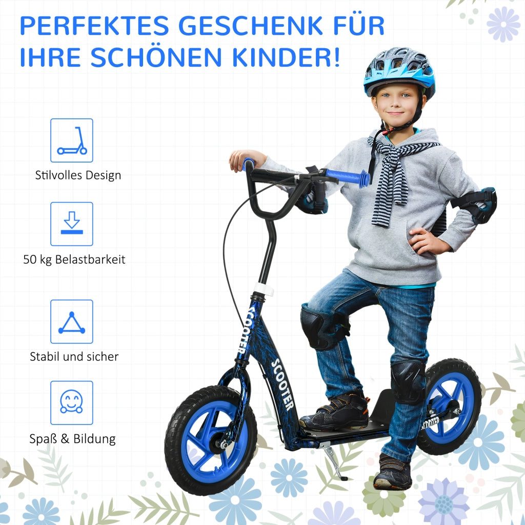 Monopattino per Bambini Regolabile ¨C Minimal ¨C Blu, Acciaio