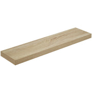 Mensola a scomparsa 80 cm effetto Rovere Sonoma
