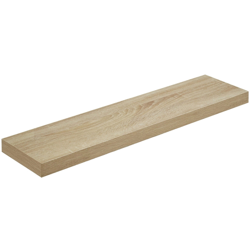 Mensola a scomparsa 80 cm effetto Rovere Sonoma