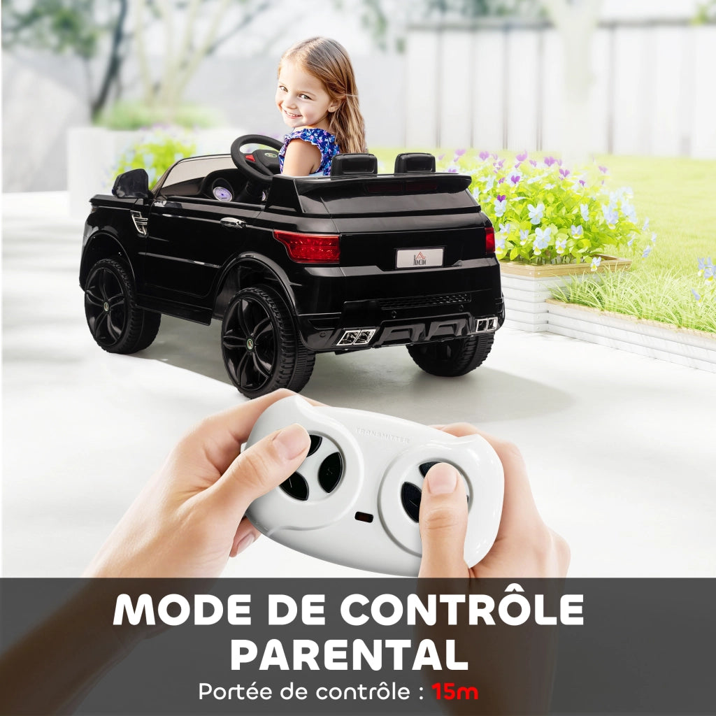 Auto Elettrica per Bambini ¨C zephmum ¨C Nero 110x68x52 cm