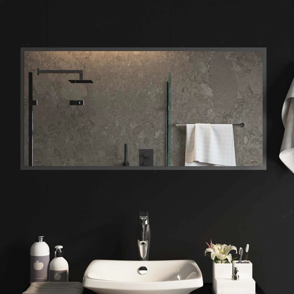 Specchio da bagno LED Trasparente 100 x 50 cm vetro temperato 42045823