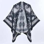 Sciarpa spessa con motivo paisley retr¨°