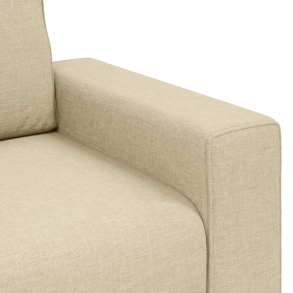 Poltrona Crema 100x77x82 cm in Tessuto 4105153