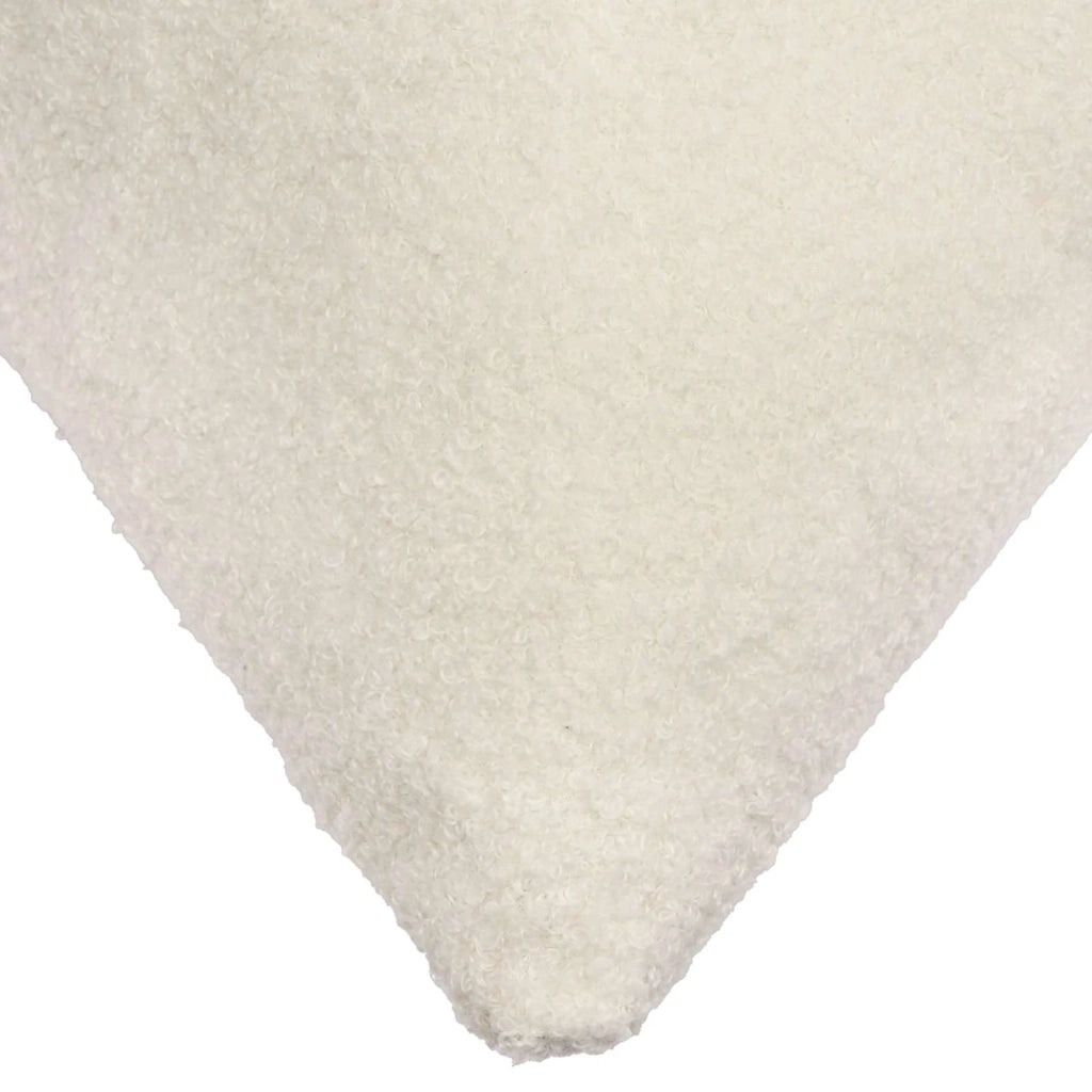 Federa 12 pcs HEERLEN Crema 40 x 80 cm Bouclé 909942