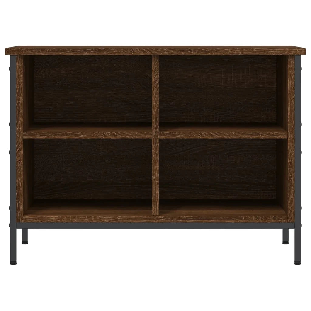 Scarpiera mobiletto portascarpe mobile per ingresso/corridoio/soggiorno 69 x 35 x 50 cm legno ingegnerizzato marrone 02_0021647