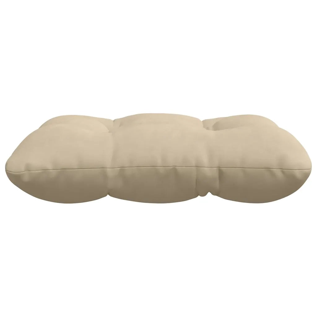 Cuscini per Seduta 4 pcs Crema 40 x 40 cm Tessuto in Microfibra 42015093