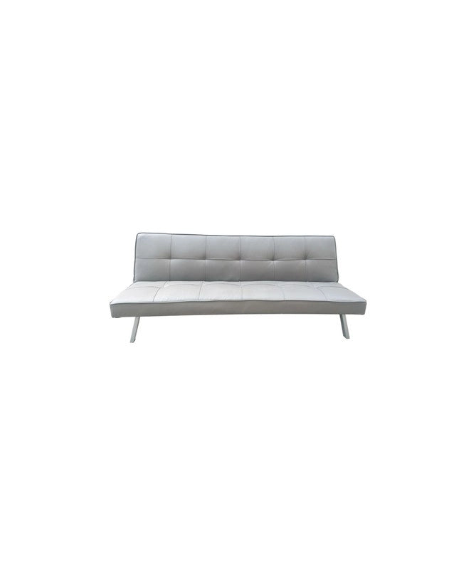 DIVANO LETTO PU CLARELLE GRIGIO HAL